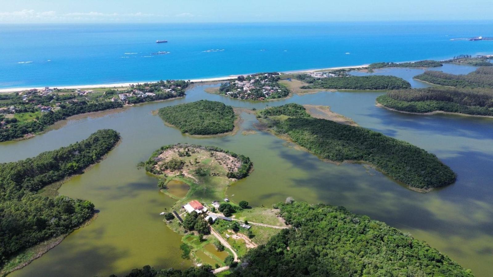 Pousada Peninsula Santa Rita グアラパリー エクステリア 写真