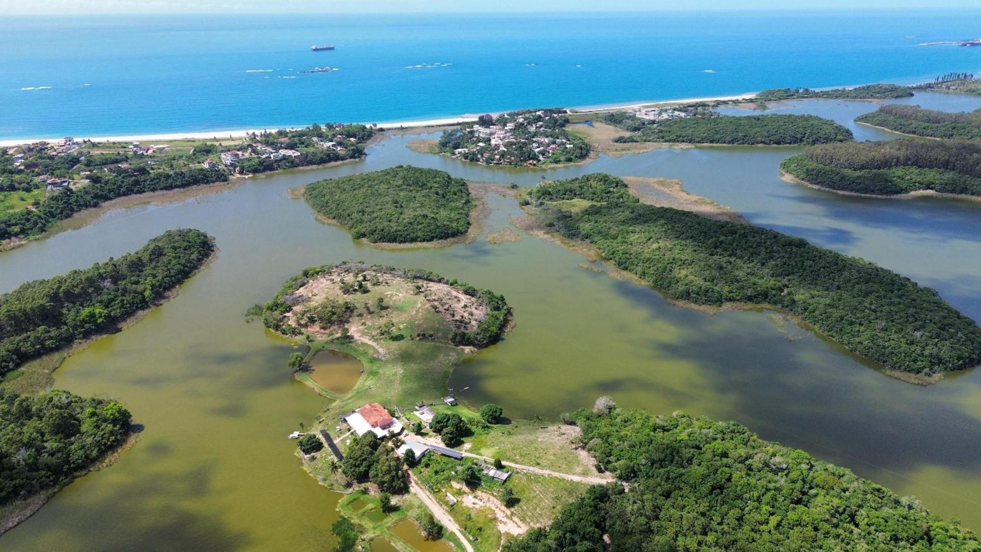 Pousada Peninsula Santa Rita グアラパリー エクステリア 写真
